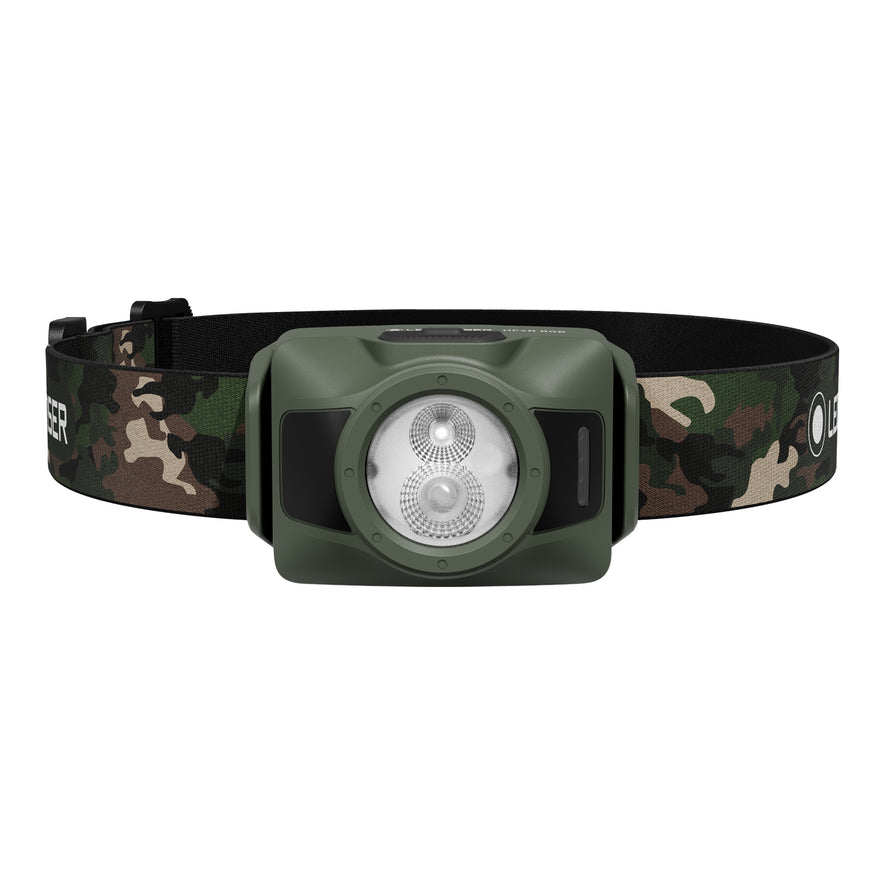 LEDLENSER TORCIA FRONTALE HF4R RGB CAMO