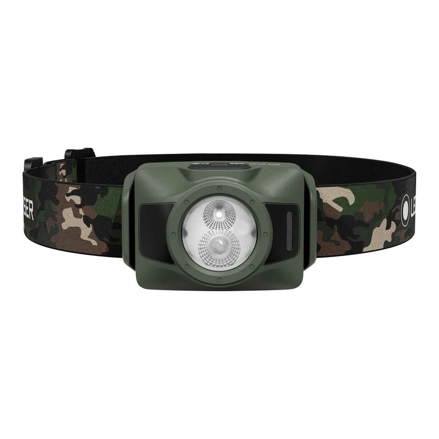 LEDLENSER TORCIA FRONTALE HF4R RGB CAMO