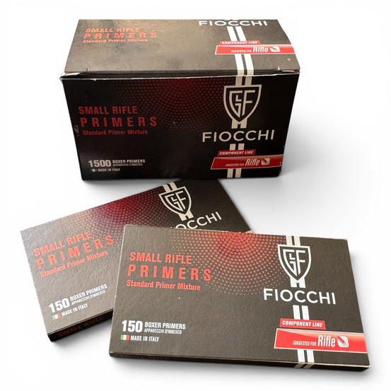 FIOCCHI INNESCHI SMALL RIFLE CONFEZIONE DA 1500