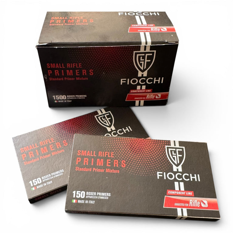 FIOCCHI INNESCHI SMALL RIFLE CONFEZIONE DA 1500