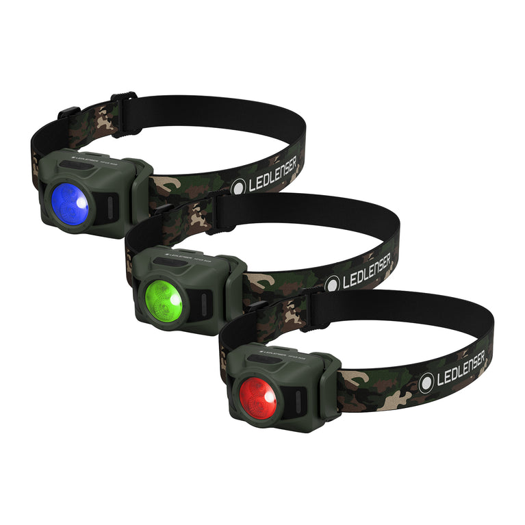 LEDLENSER TORCIA FRONTALE HF4R RGB CAMO