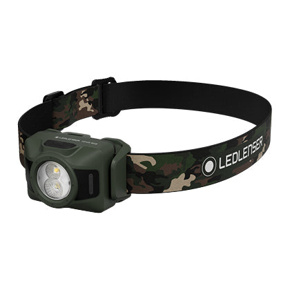 LEDLENSER TORCIA FRONTALE HF4R RGB CAMO