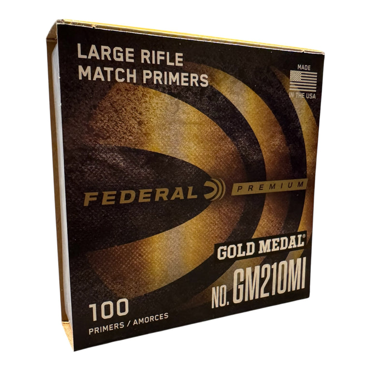 FEDERAL INNESHI LARGE RIFLE MATCH | COFEZIONE DA 100 PZ.