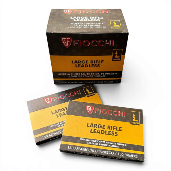 FIOCCHI INNESCHI LARGE RIFLE LEADLESS CONFEZIONE DA 1500