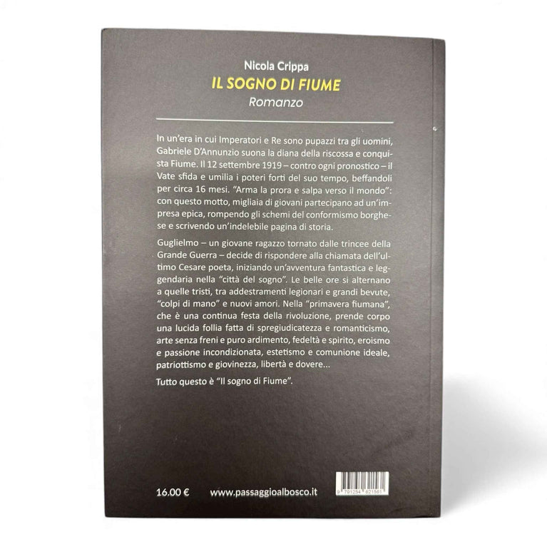 LIBRO- IL SOGNO DI FIUME