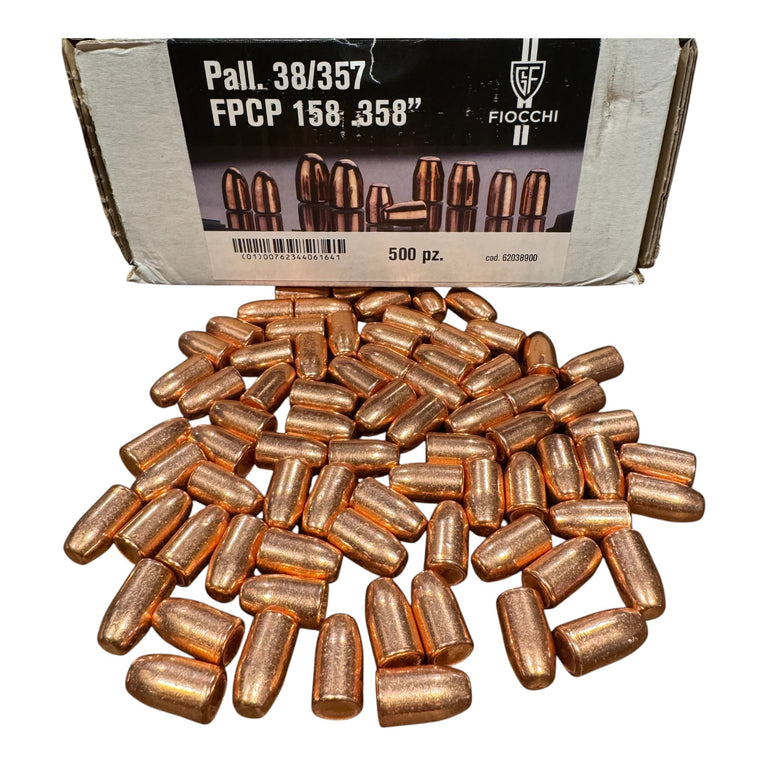 FIOCCHI PALLE 38/357 FPCP 158 GR. RAMATE